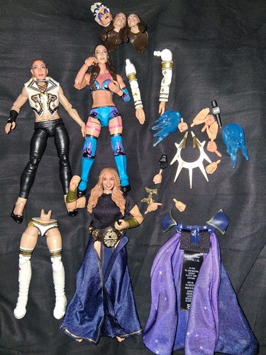 Wwe wrestling femmina - lotto, di