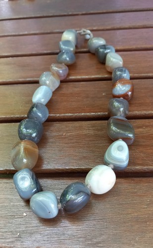 Collana perle agata - perle,