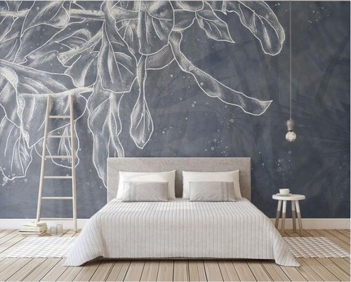 Pittura foglie r2169 carta - pittura,