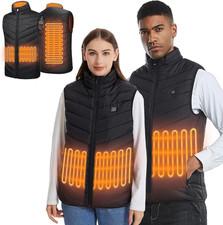 Gilet Riscaldato per Uomini E Donne, 3 Temperature Regolabili, Giacca Riscaldata