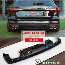 DIFFUSORE S4 LOOK ✨AUDI A4✨ B9 S-LINE 2020-2022 POSTERIORE SOTTO PARAURTI