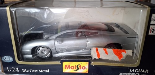 Jaguar xj220 argento 24 - jaguar, 1:24