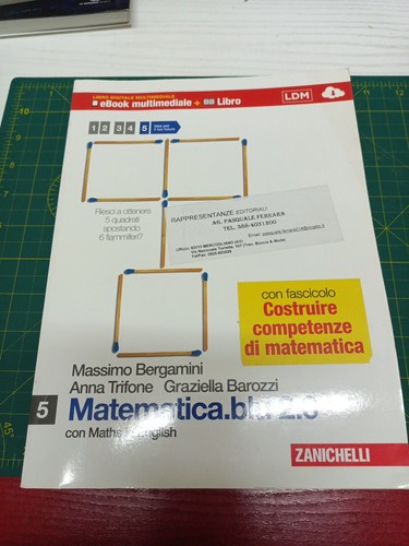 Matematica blu con - .,