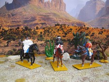 SOLDATINI DI PIOMBO COLONIALI GUERRIGLI ABISSINI A CAVALLO 1885-1896 TOYSOLDIERS