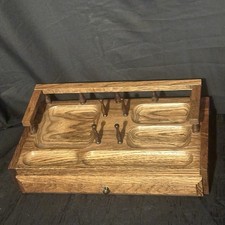Portagioie uomo vintage legno