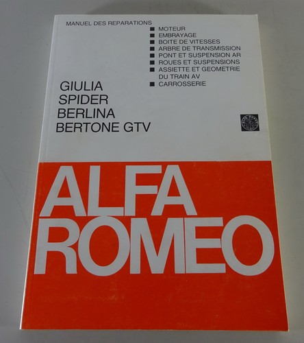 Manuale atelier alfa romeo - manuale,