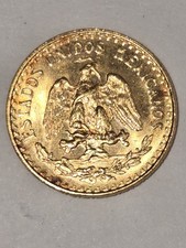 Moneta oro Messico Dos Pesos
