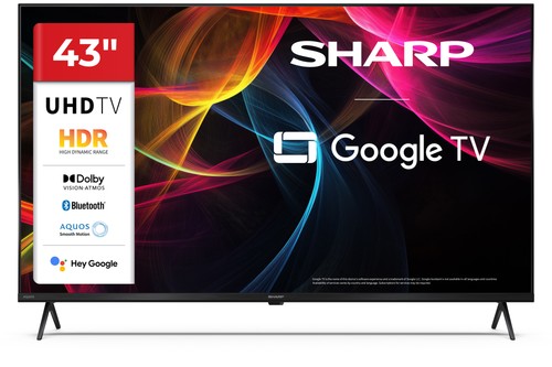 Sharp smart 4k - 43",