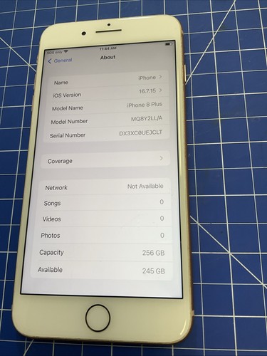 Iphone plus 256gb att - 8,