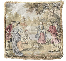 Copricuscino arazzo belga