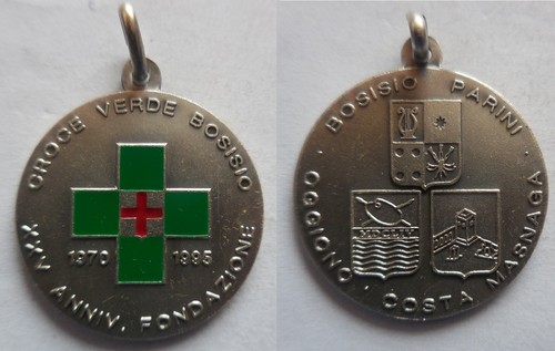 Medaglia croce verde - verde, bosisio