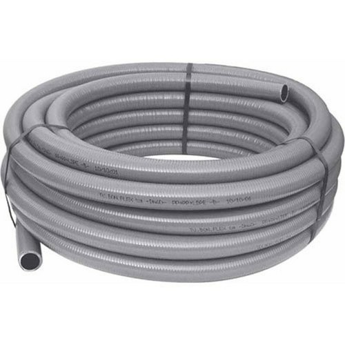Tubo semirigido pvc grigio - tubo,