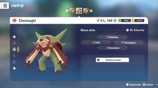 CHESNAUGHT ALFA SHINY 6IV BR + MASTERBALL - LEGGENDE POKEMON: Z-A
