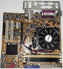 Scheda Madre Asus M2N-MX con CPU AMD Athlon64 3200+ AM2 Dual Core e Ram