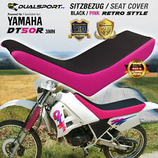 Coprisedile, Seat Cover, adatto per Yamaha Yamaha DT50R tipo 3MN rosa by DSFX