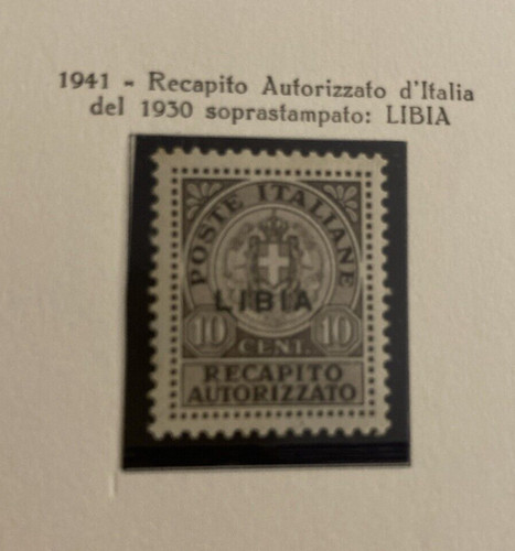 1941 libia centesimi - 1941, 10