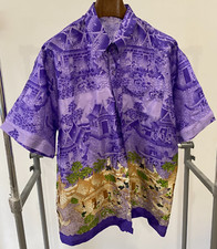 Camicia in vera seta Thailandese