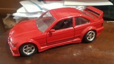 BURAGO BBURAGO 1/24 BMW M3 ROSSO RIVERNICIATO VINTAGE