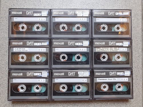 Dat maxell cassetta dm 120 - 9,