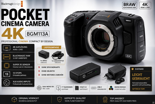 Blackmagic design pocket - blackmagic,