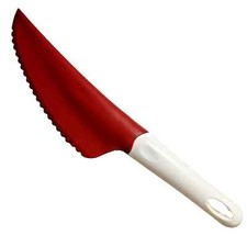 Coltello Antigraffio per Torte, Crostate, Budini - Plastica Resistente - 29,2 cm