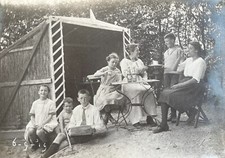 Campagna. Inizio XX secolo, fotografia antica.