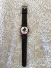 U.C. SAMPDORIA CALCIO OROLOGIO DA POLSO TIPO SWATCH CON CINTURINO NUOVO