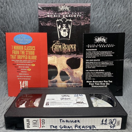 The grim reaper vhs tape - the,