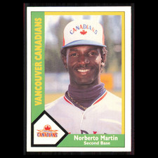 Carta Baseball Norberto Martin
