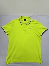 Polo tennis Diadora verde uomo