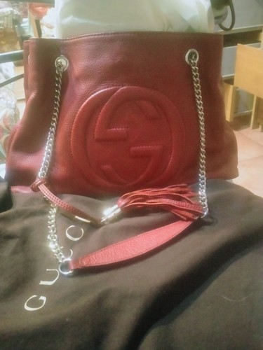 Borsa gucci soho bag - bag, rossa