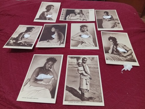 Lotto cartoline costumi - lotto,
