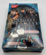 Carte collezionabili Stargate Atlantis stagione uno scatola sigillata archivi Renon auto
