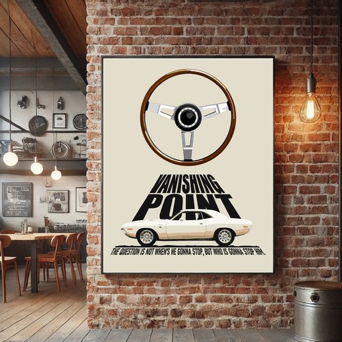 Poster vintage vanishing - poster,