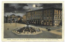 VITERBO (015) - VITERBO Piazza della Rocca con la Porta Fiorentina - Fp/Vg 1933
