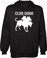 Felpa CLUB DOGO v3 cappuccio o giro  gue pequeno unisex ragazzi e adulti