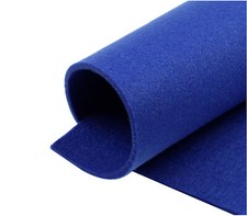 Foglio In Feltro Blu Morbido