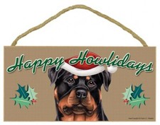 Happy Howlidays Rottweiler