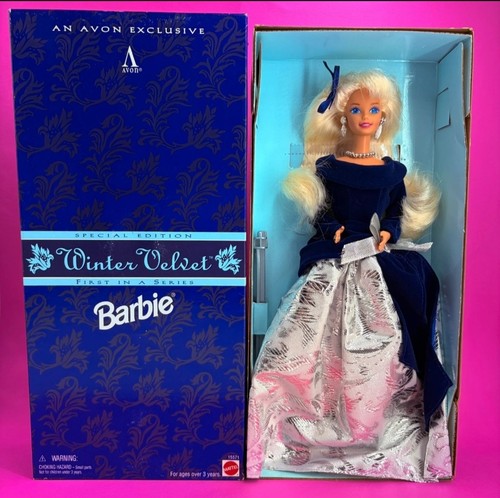 Vintage barbie winter velvet - vintage,