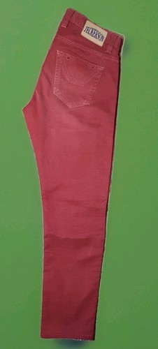 Jeckerson jeans rosso amaranto - jeans,