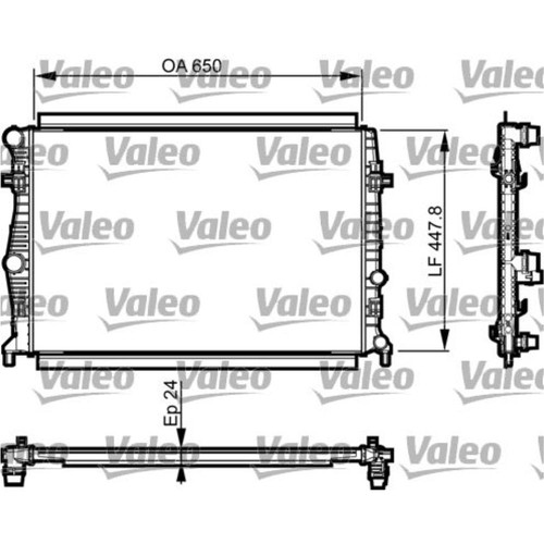 Valeo radiatore motore - valeo,