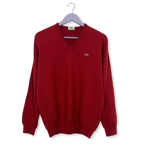 Maglione leggero lacoste rosso - maglione,