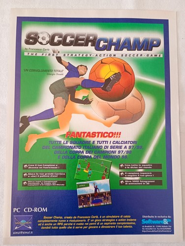 Soccer champ pubblicità 1999 - champ,