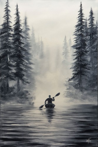 Foresta kayak solitario - foresta,