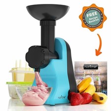 NutriChef Macchina Elettrica - Sorbetto alla Frutta (Yogurt Congelato, Gelato) NCIM30