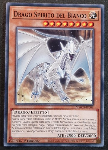 Drago spirito del - del, bianco