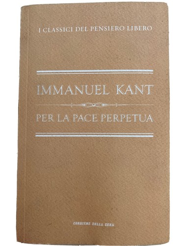 Immanuel kant per - kant, la