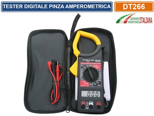Pinza amperometrica digitale - pinza,