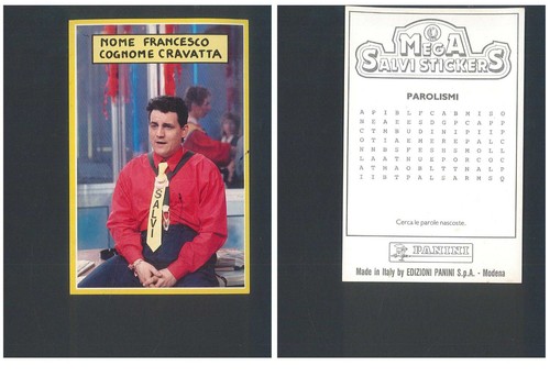 Mega salvi stickers panini - mega,