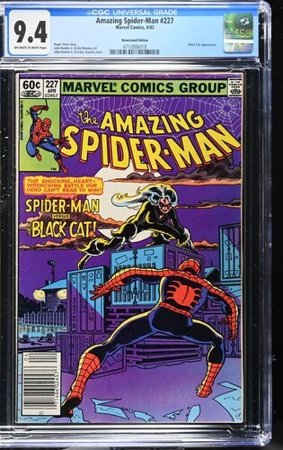 Amazing spider man 227 cgc - cgc, 9,4